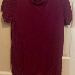 Torrid Deep Burgundy Knit Top